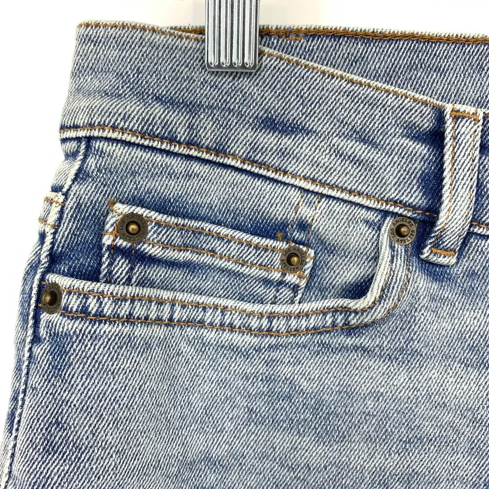 & Other Stories Shorts Women's Size 27 Cotton Denim Jean Medium Wash Blue